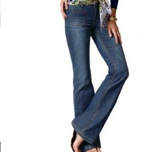 CAbi  Style 762R Farrah Flare Midrise jeans